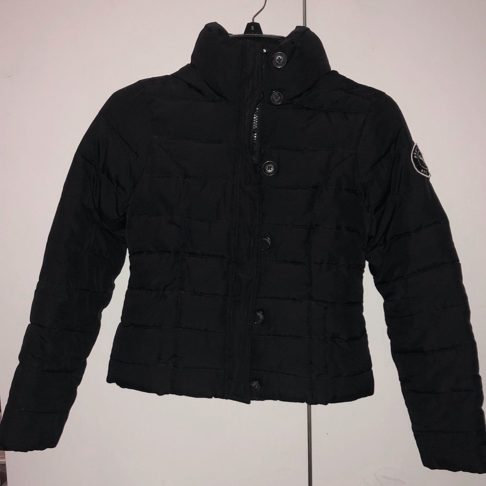 Abercrombie Kids Navy Puffer Jacket